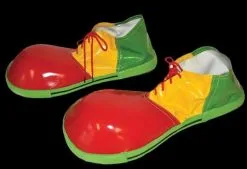 Morris "Red, Yellow And Green" Clown Shoes