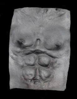 Morris "Werewolf Chest Plate - Grey" Halloween Costume Accessory